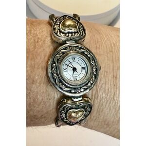 Brighton Carolina Vintage Retired Brown Leather Watch